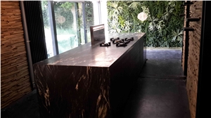 Golden Viper Granite Kitchen Countertop