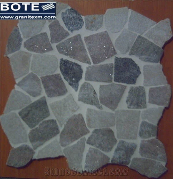 Irregular Pebble Stone Mosaic Tile