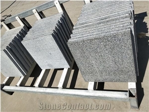 Dark Grey Granite Slab G332 Big Tiles Cheap Price