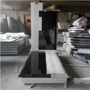 Shaped Upright Granite Monument for Sell