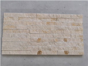 Beige Limestone Yellow Cladding Panel Ledge Cultur