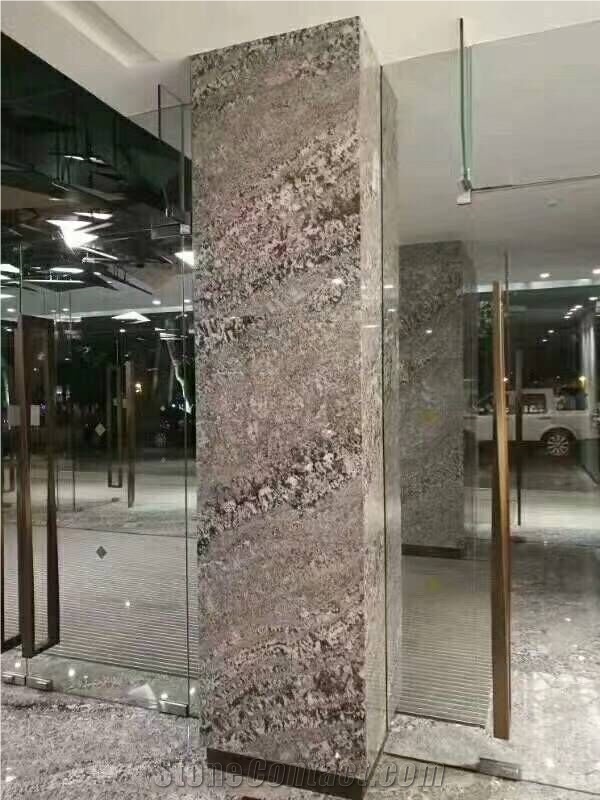 Bianco Antico Brazil Granite Flooring Column Tile