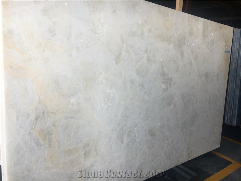 Gem Stone Slabs Amethyst White Slabs for Wall