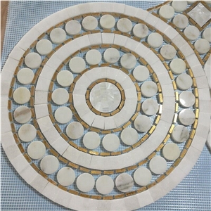 Mosaic Medallion,Carpet Round Medallions