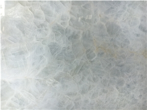 White Gemstone Slabs White Amethyst Slab