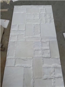 White Natural Split Wall Cladding Tiles Building