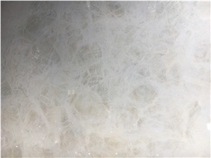 White Semeprecious Stone Slabs Amethyst Slab