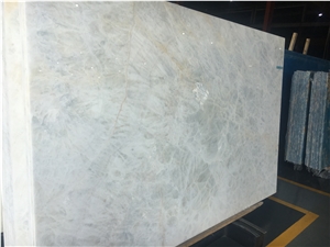 White Semi Precious Stone Wall Panel Amethyst Tile