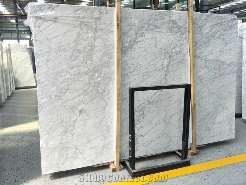 Cheap Staturio Carrara White Marble Slab