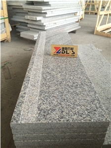China G623 Grey Granite Step Stairs with Anti Slip