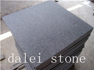 China G684 Flamed Granite Tile(Black)Low Price