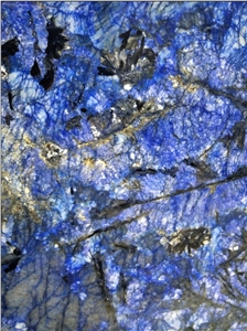 Luxury Blue Azul Bahia Granite Slab