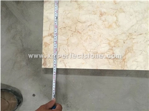 20mm Beige Marble Kitchen Countertops Polished