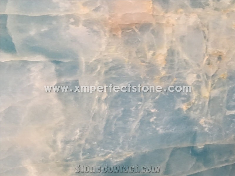 Blue Onyx Slabs & Tiles with Nice Color