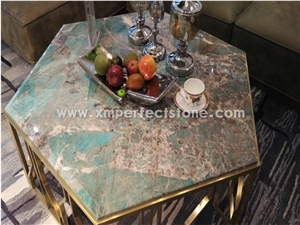Brazil Amazon Green Granite for Coffee Table Top