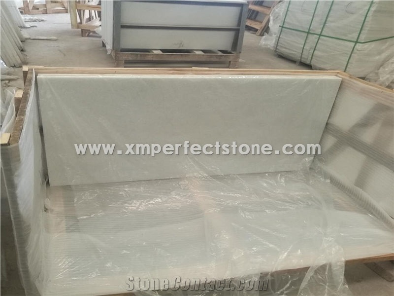 Chinese Thassos White Marble Tiles Polished Tiles