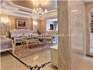 Hot Sale Oman Beige Marble Slab for Price