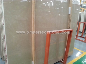 Loreal Beige from China Polished Beige Marble Slab
