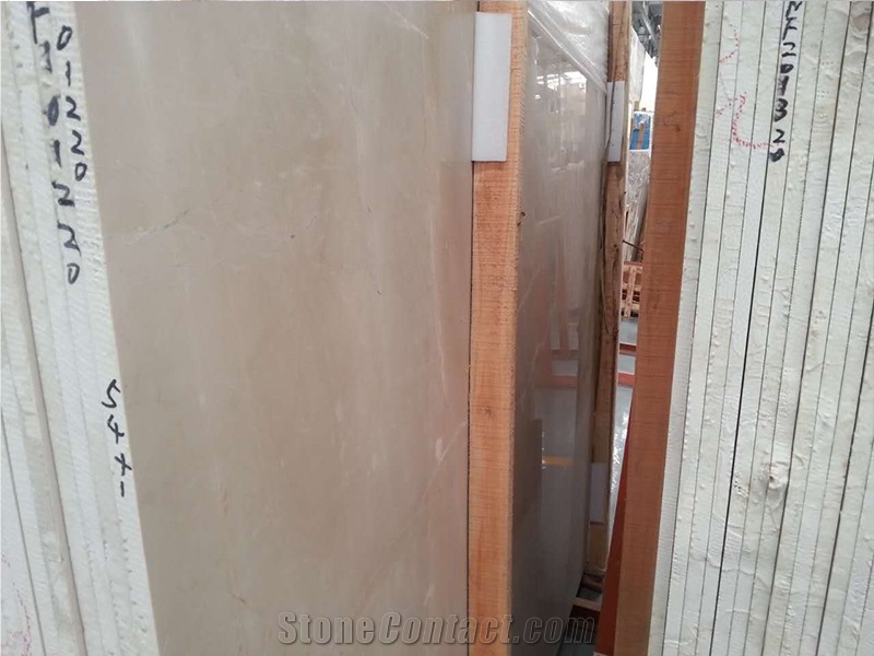Loreal Beige from China Polished Beige Marble Slab