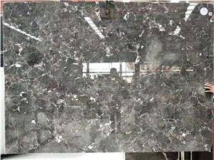 Romantic Gray China Slabs & Tiles, China Grey Marble