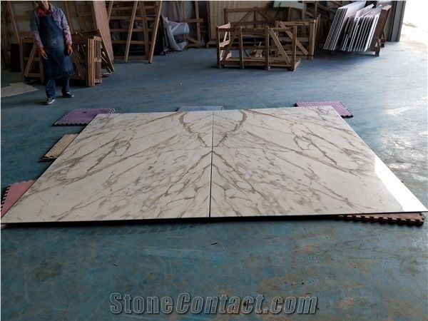 White Marble Stone Book Match for Home Decorative