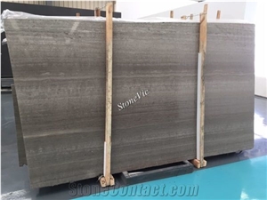 Wood Gray Marble China Crystal Vein White Tile&Slab