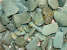 Green Marbel Chips-Iranian Stone