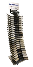 Custom Metal Display Stand for Stone Sample