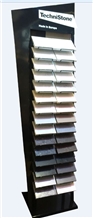 Quartz Stone Display Rack Showroom and Workshop