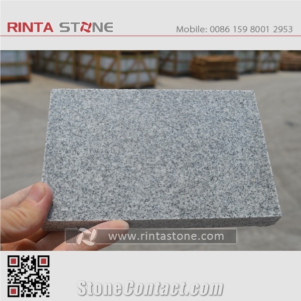 G633 Granite Sesame Grey Silver White Slabs Tiles