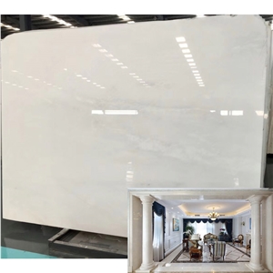 YUANDA Pure White Super Marble Slabs 900X900 Mm
