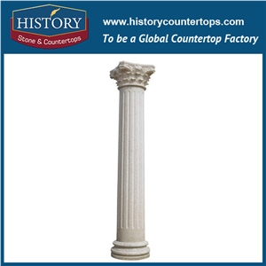 Stone Porch Roman Greek Column Corithian Columns