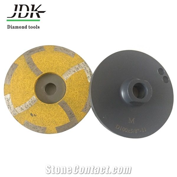 100mm Diamond Cup Wheel with Resin Filled