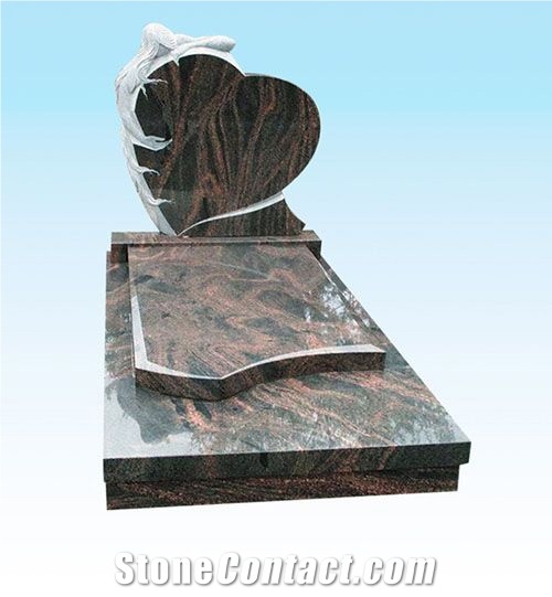 Granite Headstone, Aurora Granite Monument