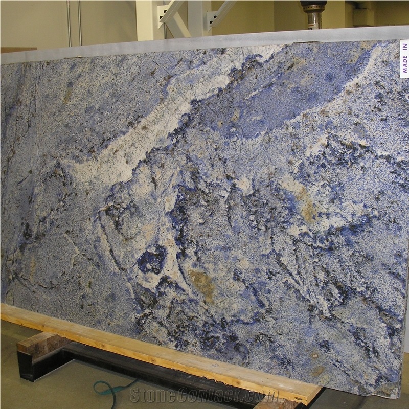 Azul Bahia Blue Granite Slabs and Wall Panel