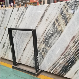 china Blue marble slabs and wall background