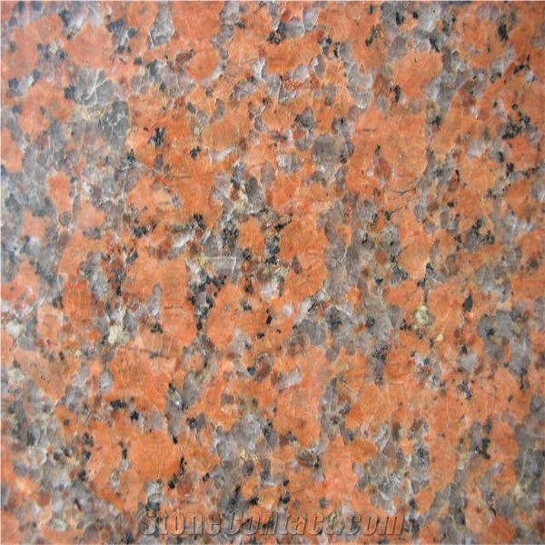 Chinese G562 Maple Leaf Red Granite Slabs, Tiles