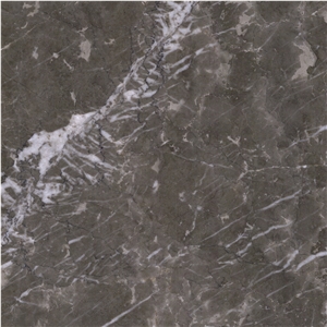 Cyprus Grey Marble White Veins Floor Tiles