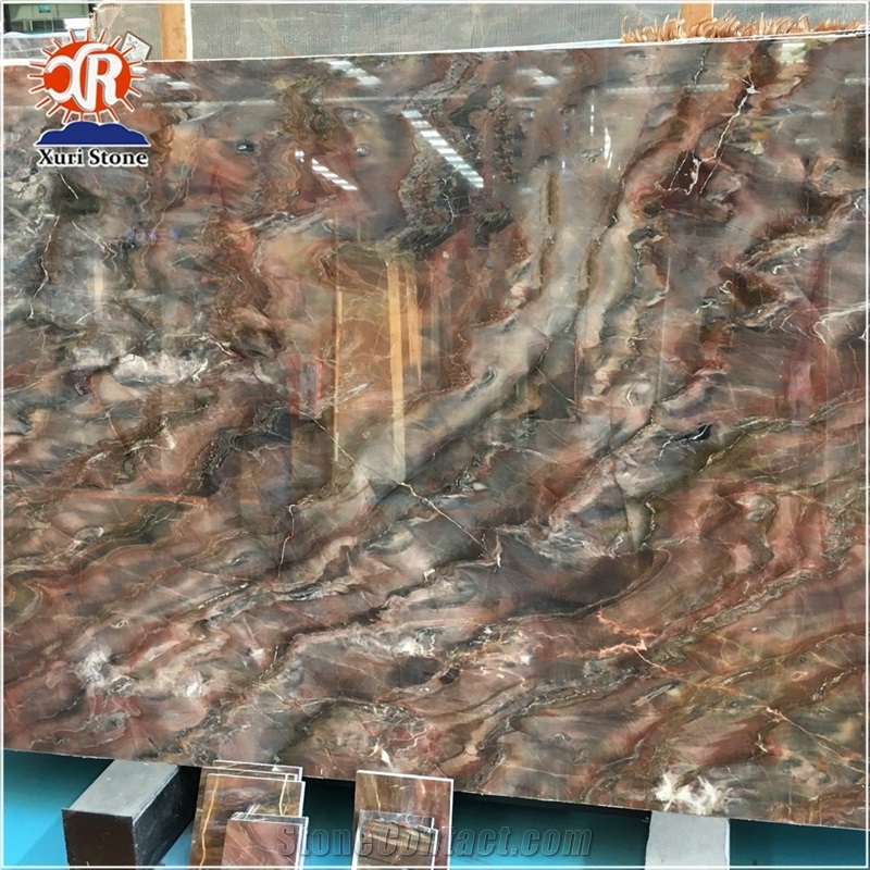 Home Marble Floor Design China Red Agate Marble