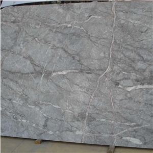 Pascal Grey Marble Skirting and Floor Design