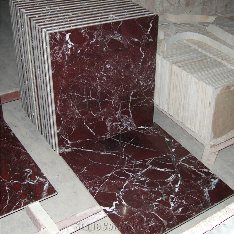 Marble Slab & Tile, Turkey Rosso Lepanto Red Marble from China