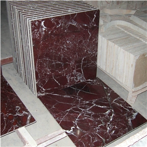 Red Marble Slab & Tile, Turkey Rosso Lepanto Red Marble