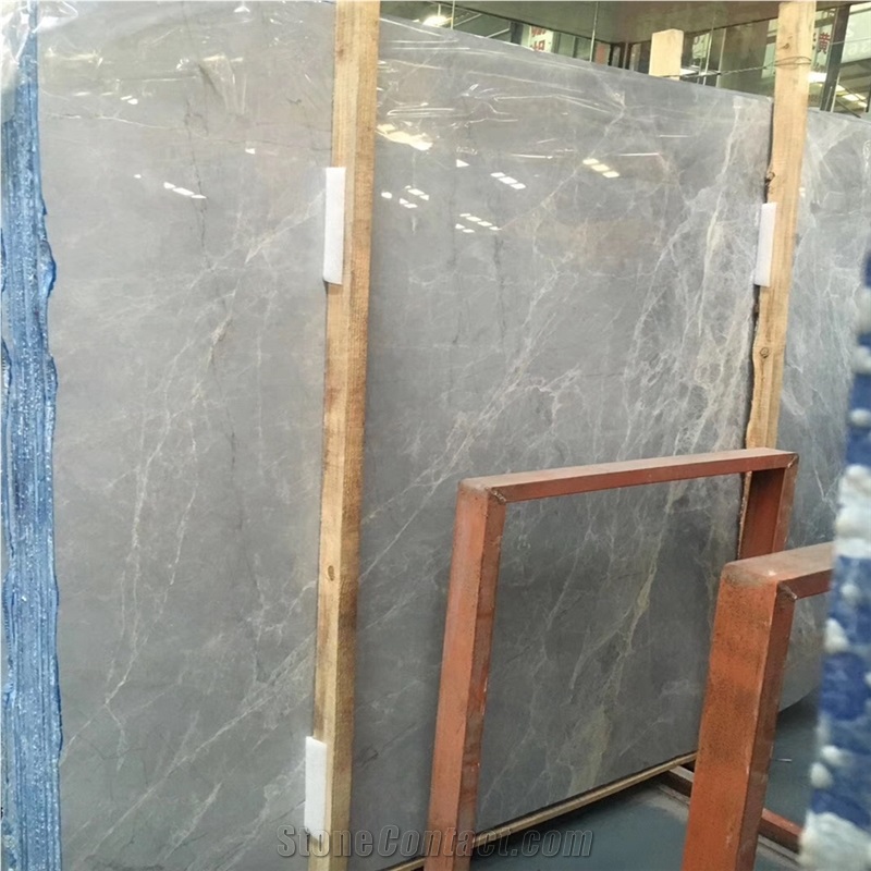 Turkey Gray Emperedor Marble with Veins Slabs