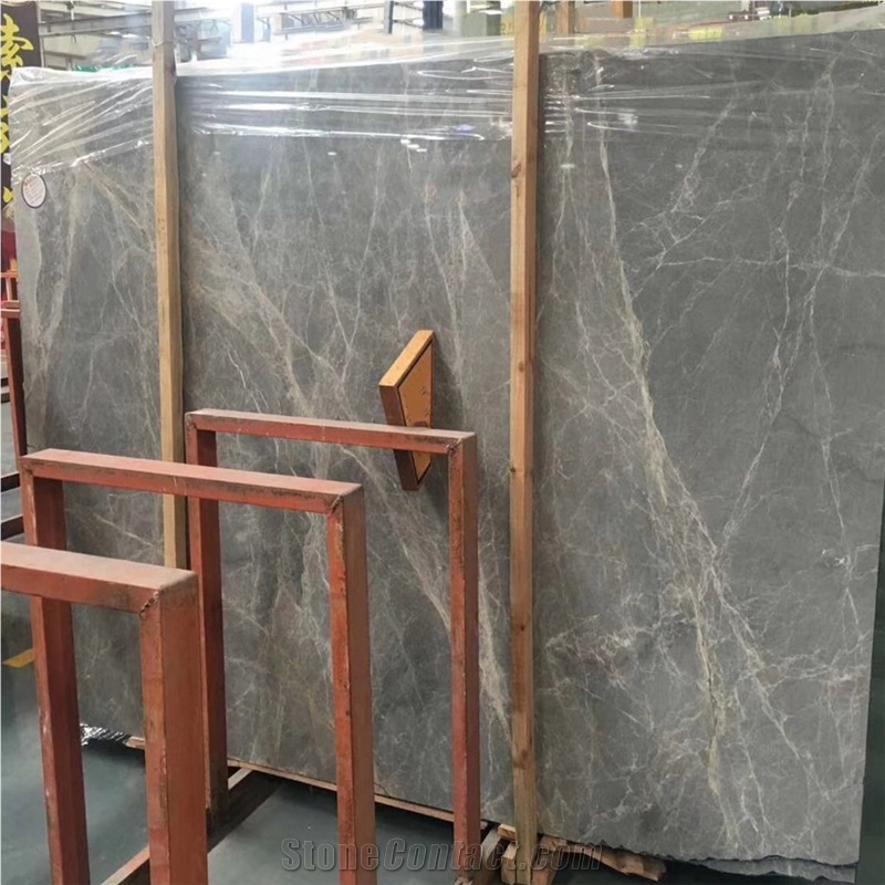 Turkey Gray Emperedor Marble with Veins Slabs