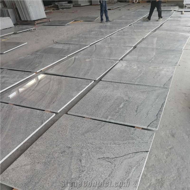 Viscount White Granite Slabs and Floor Tiles