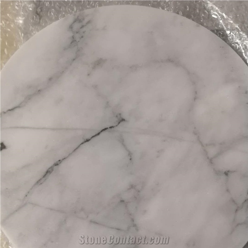 White Carrara Marble Costers Customized