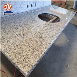 White Granite G655 Bathroom Countertops
