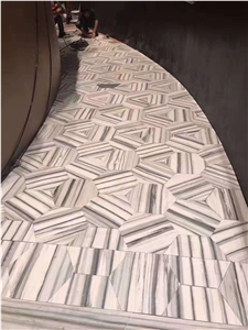Calacatta Zebrino Marble Tiles Floor