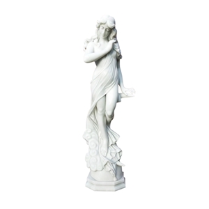 Factory Price White Marble Human Sculpture