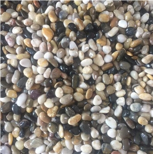 Highly Polished Mixed Color Pebbles